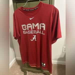 Nike Crimson Bama Baseball Tee